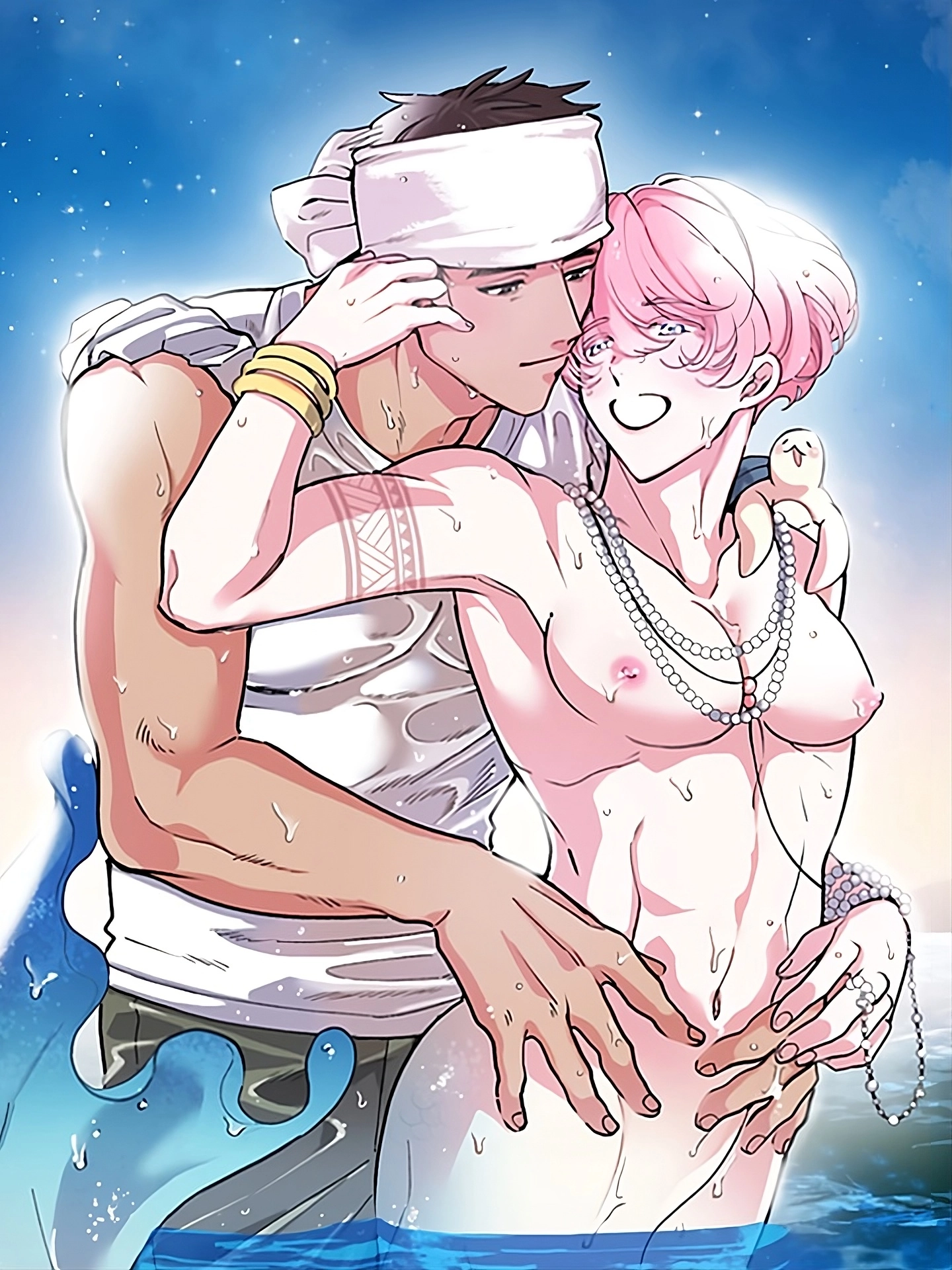 “Kimi no Ondo ni Somaru Ruri ~Hikaru Yoru no Shizuku~” es un manga de SASAYAMA Akira que combina drama, romance y fantasía con un tono adulto y emocional. La historia explora la pasión, el deseo y los vínculos intensos entre sus protagonistas en un mundo donde la temperatura de los sentimientos puede cambiarlo todo. Publicado originalmente en Beltoon en 2024, esta obra cautiva a los lectores con un estilo delicado y un trasfondo de emociones profundas.