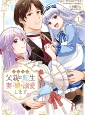 Reencarné como el padre de una joven malvada, así que adoro a mi esposa y a mi hija.