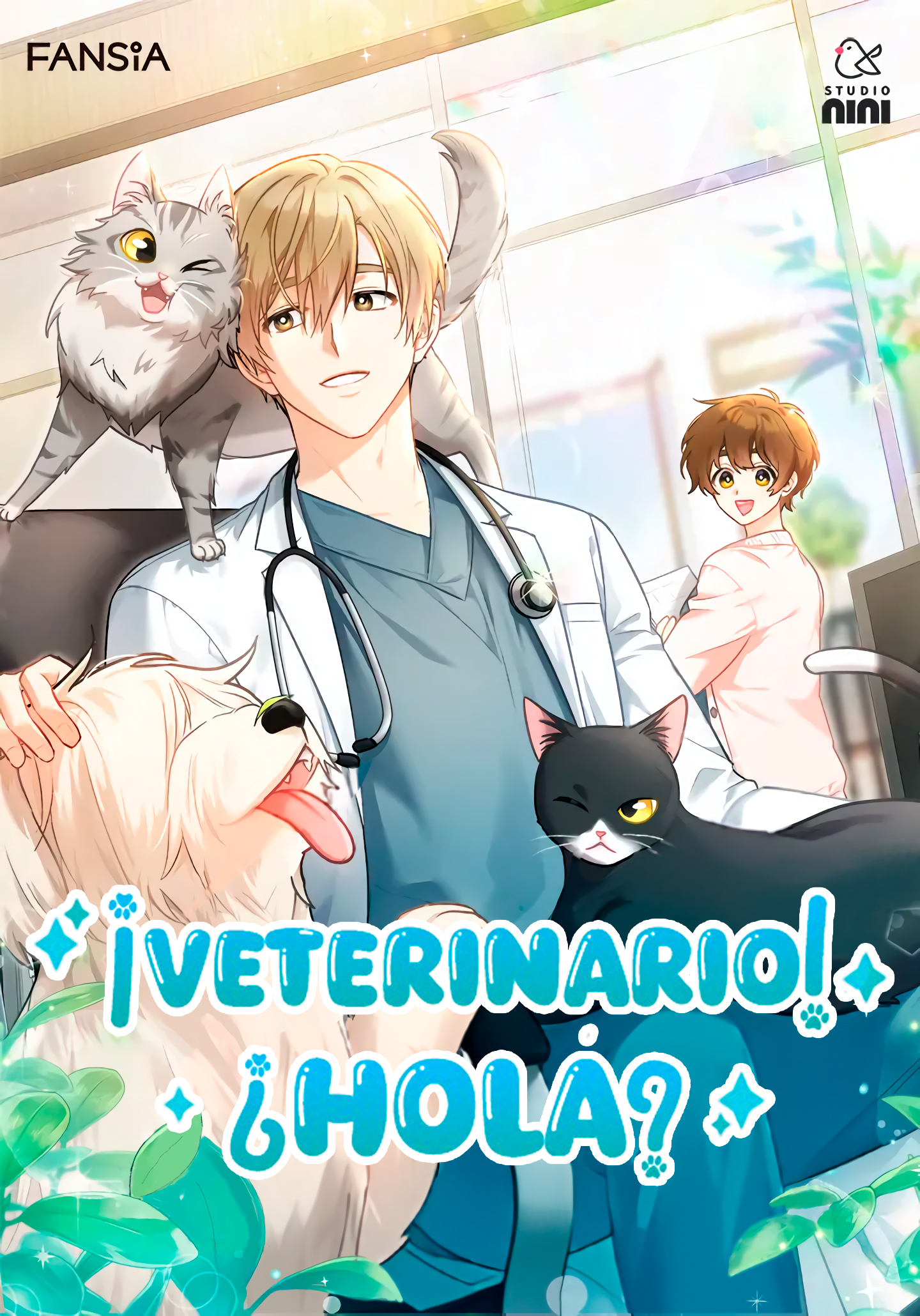 수의사님! 안녕하세요?, Veterinarian! Hello? Veterinario Hola Sinopsis Capítulos ( 35 ) Reseñas Resumen El primer día de apertura del hospital de animales, tuvimos un paciente de emergencia y, afortunadamente, el tratamiento se completó sin ningún problema... \"Me dolió mucho, ¿verdad? Lo hiciste bien, Mong\". “Realmente no necesito decir nada. \"Pero Santo, ¿puedes oírme?\" Yo era un veterinario común y corriente hasta ayer... pero supongo que empecé a escuchar a los animales!! ¡¿¿por qué??!. Sigue esta divertida y emotiva serie